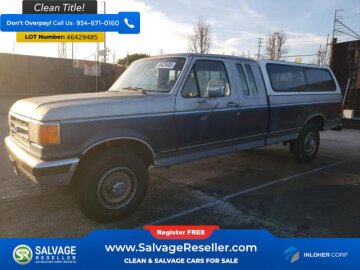 1987 Ford F250 2WD SuperCab