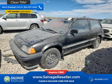 1987 Honda Civic Si Hatchback
