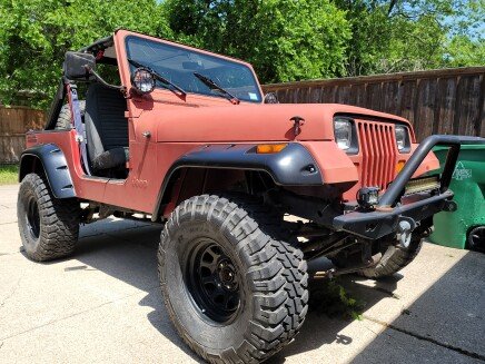 Photo 1 for 1987 Jeep Wrangler 4WD for Sale by Owner