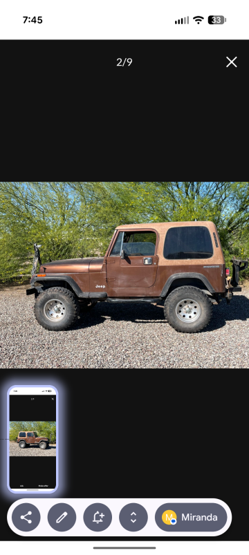 1987 Jeep Wrangler 4WD