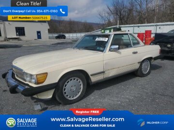 New 1987 Mercedes-Benz 560SL