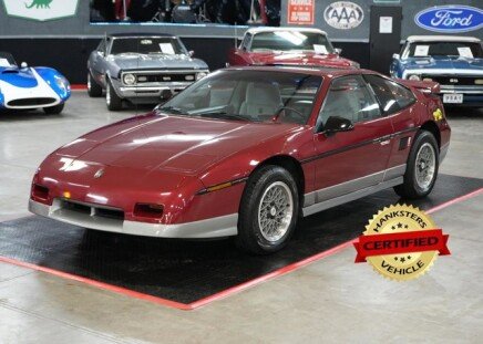 Photo 1 for 1987 Pontiac Fiero GT