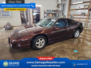 1987 Pontiac Fiero SE
