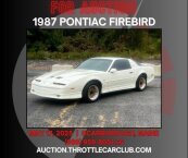 1987 Pontiac Firebird Trans Am Coupe