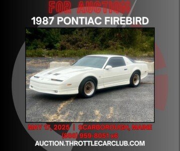 1987 Pontiac Firebird Trans Am Coupe