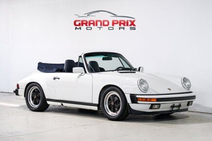 Photo 1 for 1987 Porsche 911 Carrera Cabriolet