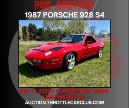 Photo 1 for 1987 Porsche 928 S