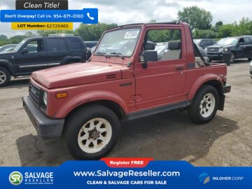 1987 Suzuki Samurai 4WD Soft Top