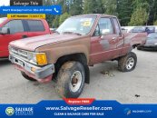 1987 Toyota Pickup 4x4 Xtracab Deluxe