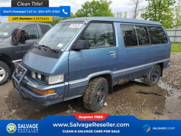 1987 Toyota Van LE 4WD