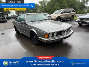 1988 BMW 635CSi Coupe