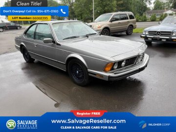 1988 BMW 635CSi Coupe