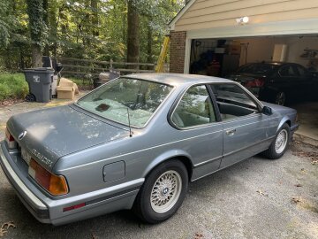1988 BMW 635CSi Coupe