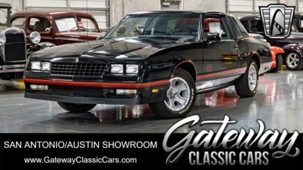 Photo 1 for 1988 Chevrolet Monte Carlo SS