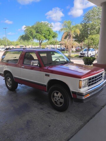 1988 Chevrolet S10 Blazer 4WD 2-Door