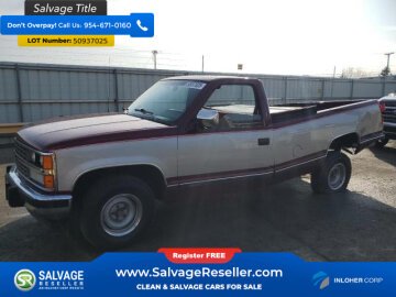1988 Chevrolet Silverado 1500 2WD Regular Cab