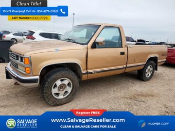 1988 Chevrolet Silverado 1500 4x4 Regular Cab