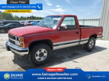 1988 Chevrolet Silverado 1500 4x4 Regular Cab