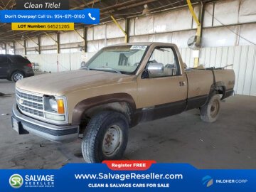 1988 Chevrolet Silverado 3500 4x4 Regular Cab