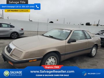1988 Chrysler LeBaron Coupe