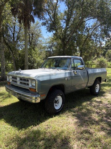 1988 Dodge D/W Truck 4x4 Regular Cab W-100