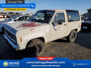1988 Ford Bronco II 4WD