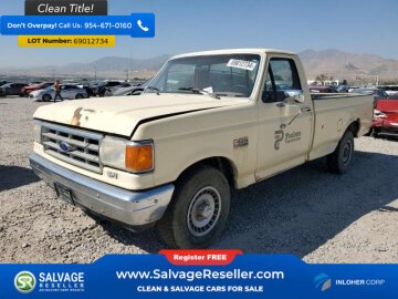 1988 Ford F150 2WD Regular Cab