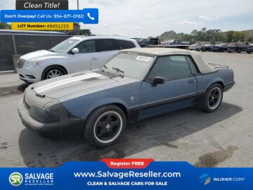 1988 Ford Mustang LX Convertible