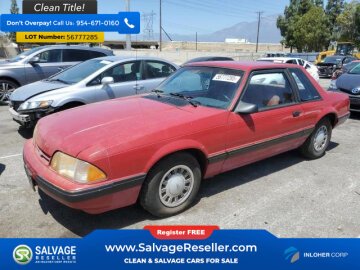 1988 Ford Mustang LX Coupe