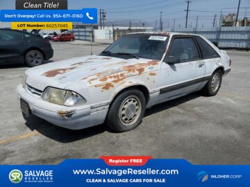 1988 Ford Mustang LX Hatchback