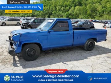 1988 Ford Ranger 2WD Regular Cab
