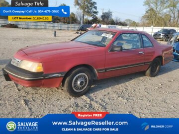New 1988 Ford Thunderbird