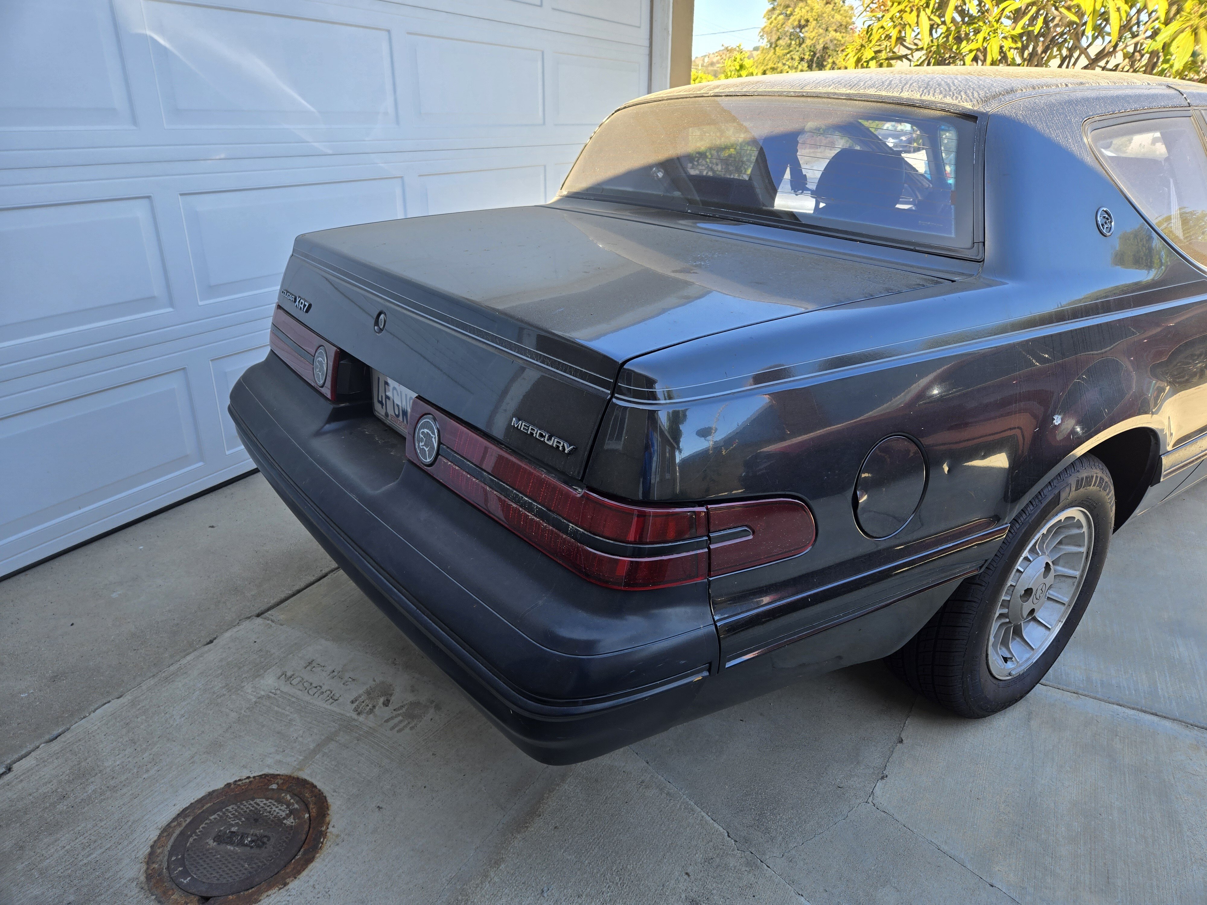 1988 Mercury Cougar XR7 Coupe for auction near La Puente
