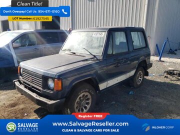 1988 Mitsubishi Montero SP