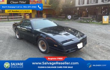 1988 Pontiac Firebird Trans Am Coupe