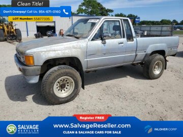 1988 Toyota Pickup 4x4 Xtracab Deluxe