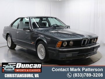 1989 BMW 635CSi