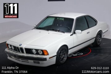 1989 BMW 635CSi