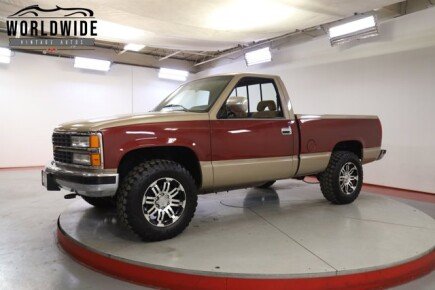 Photo 1 for 1989 Chevrolet Silverado 1500 4x4 Regular Cab