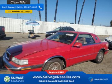 New 1989 Chrysler TC by Maserati