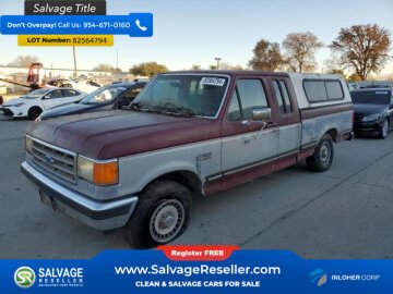 1989 Ford F150 2WD SuperCab