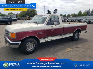 1989 Ford F150 2WD Regular Cab