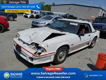 1989 Ford Mustang GT Convertible