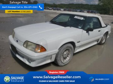 1989 Ford Mustang GT Convertible