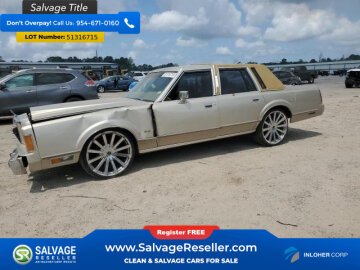 1989 Lincoln Town Car