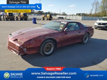 New 1989 Pontiac Firebird Trans Am Coupe