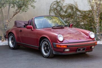 1989 Porsche 911 Cabriolet