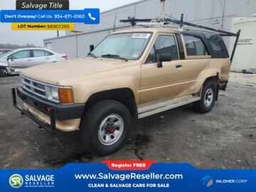 1989 Toyota 4Runner 4WD Deluxe