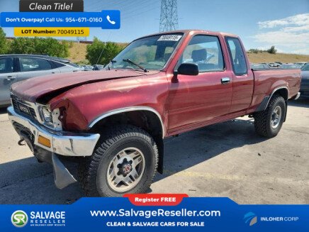 Photo 1 for 1989 Toyota Pickup 4x4 Xtracab Deluxe V6