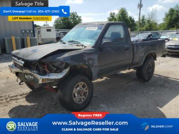 New 1989 Toyota Pickup 4x4 Regular Cab Deluxe